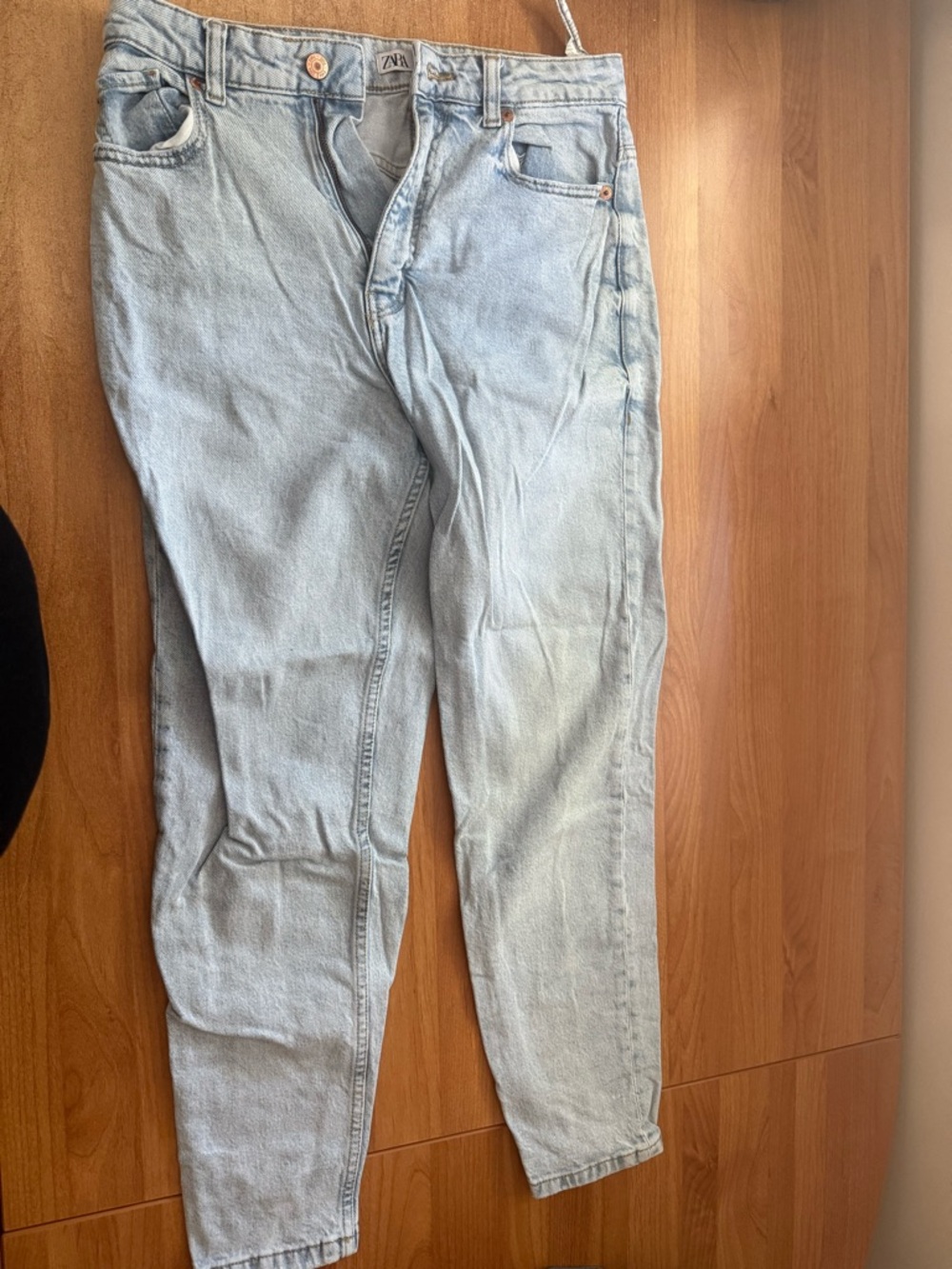 Zara Light Blue High-Rise Women's Jeans